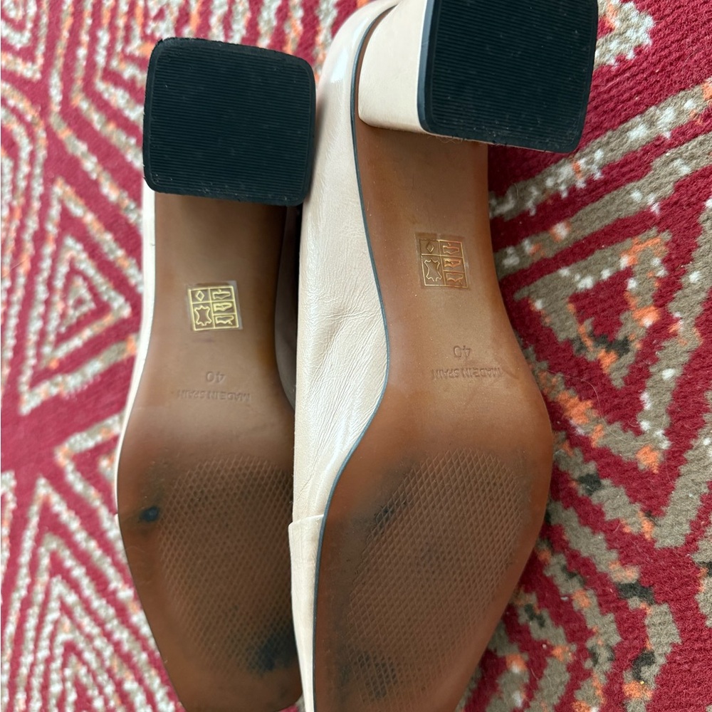 L'INTERVALLE Light Pink Square-Toe Heels - Picture 2 of 2